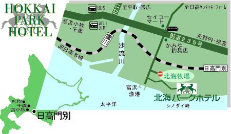 北海パークホテルMAP